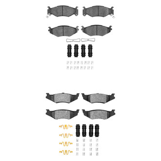 R1 Concepts® - Optimum OEp Front and Rear Brake Pad Set