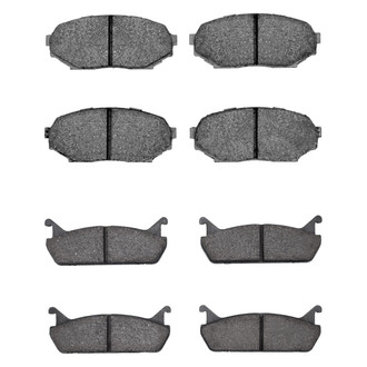R1 Concepts® - Optimum OEp Front and Rear Brake Pad Set