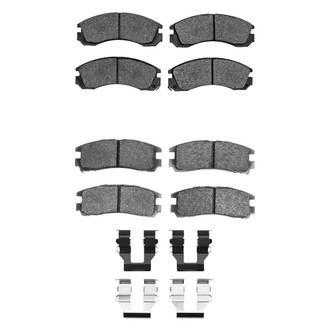 R1 Concepts® - Optimum OEp Front and Rear Brake Pad Set