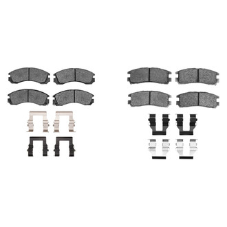 R1 Concepts® - Optimum OEp Front and Rear Brake Pad Set