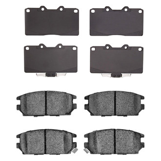 R1 Concepts® - Optimum OEp Front and Rear Brake Pad Set