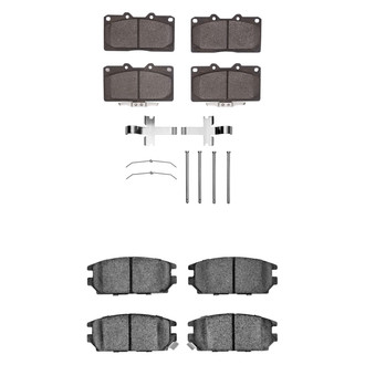 R1 Concepts® - Optimum OEp Front and Rear Brake Pad Set
