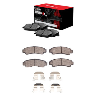 R1 Concepts® - Optimum OEp Front and Rear Brake Pad Set