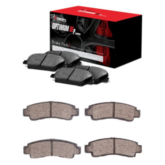 R1 Concepts® - Optimum OEp Front and Rear Brake Pad Set