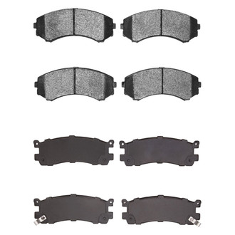 R1 Concepts® - Optimum OEp Front and Rear Brake Pad Set