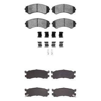 R1 Concepts® - Optimum OEp Front and Rear Brake Pad Set