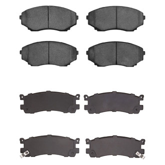 R1 Concepts® - Optimum OEp Front and Rear Brake Pad Set
