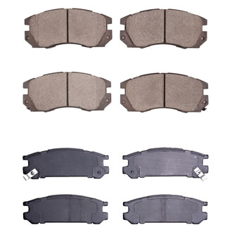R1 Concepts® - Optimum OEp Front and Rear Brake Pad Set