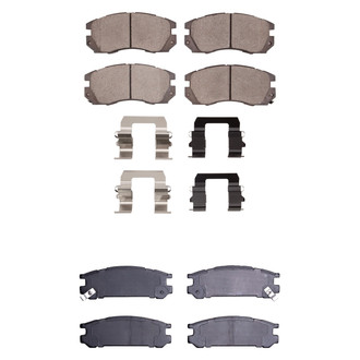 R1 Concepts® - Optimum OEp Front and Rear Brake Pad Set