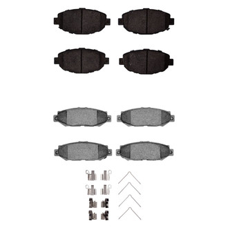 R1 Concepts® - Optimum OEp Front and Rear Brake Pad Set
