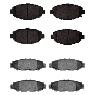 R1 Concepts® - Optimum OEp Front and Rear Brake Pad Set