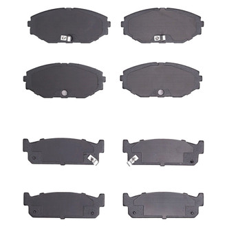 R1 Concepts® - Optimum OEp Front and Rear Brake Pad Set