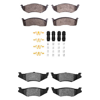 R1 Concepts® - Optimum OEp Front and Rear Brake Pad Set
