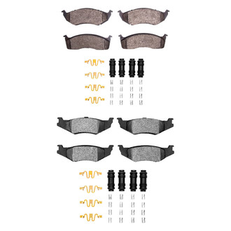 R1 Concepts® - Optimum OEp Front and Rear Brake Pad Set