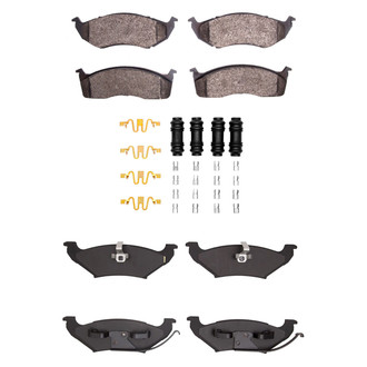 R1 Concepts® - Optimum OEp Front and Rear Brake Pad Set