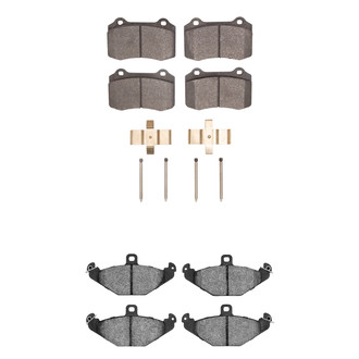 R1 Concepts® - Optimum OEp Front and Rear Brake Pad Set