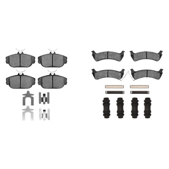 R1 Concepts® - Optimum OEp Front and Rear Brake Pad Set