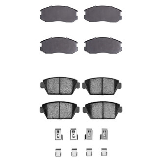 R1 Concepts® - Optimum OEp Front and Rear Brake Pad Set