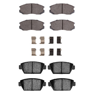 R1 Concepts® - Optimum OEp Front and Rear Brake Pad Set