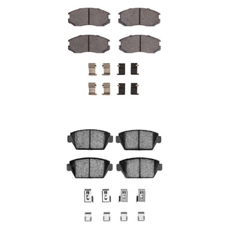 R1 Concepts® - Optimum OEp Front and Rear Brake Pad Set
