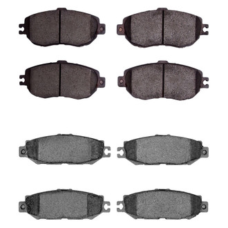 R1 Concepts® - Optimum OEp Front and Rear Brake Pad Set