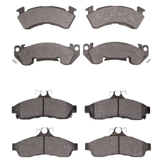 R1 Concepts® - Optimum OEp Front and Rear Brake Pad Set