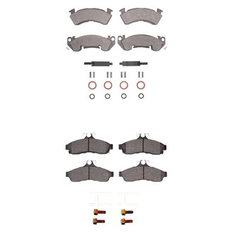 R1 Concepts® - Optimum OEp Front and Rear Brake Pad Set