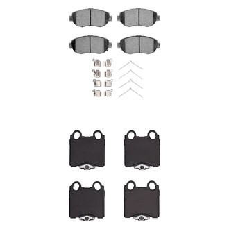 R1 Concepts® - Optimum OEp Front and Rear Brake Pad Set