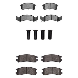 R1 Concepts® - Optimum OEp Front and Rear Brake Pad Set