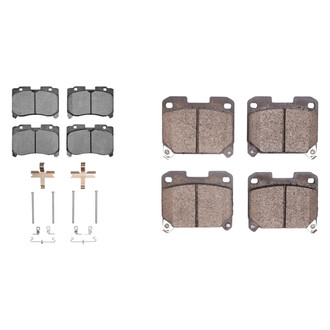 R1 Concepts® - Optimum OEp Front and Rear Brake Pad Set
