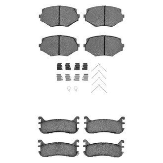 R1 Concepts® - Optimum OEp Front and Rear Brake Pad Set