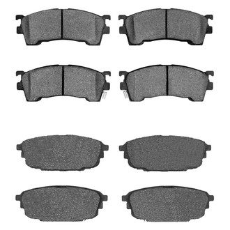 R1 Concepts® - Optimum OEp Front and Rear Brake Pad Set