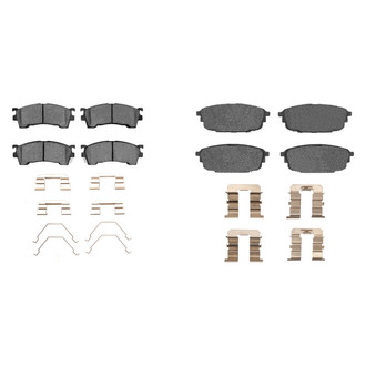 R1 Concepts® - Optimum OEp Front and Rear Brake Pad Set