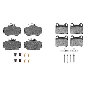 R1 Concepts® - Optimum OEp Front and Rear Brake Pad Set