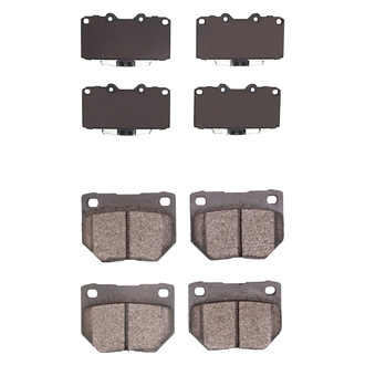 R1 Concepts® - Optimum OEp Front and Rear Brake Pad Set
