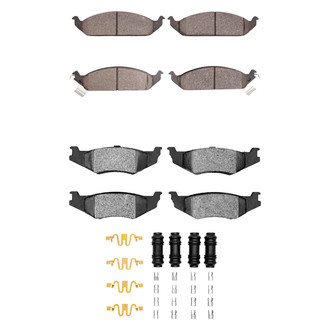 R1 Concepts® - Optimum OEp Front and Rear Brake Pad Set