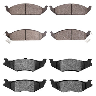 R1 Concepts® - Optimum OEp Front and Rear Brake Pad Set