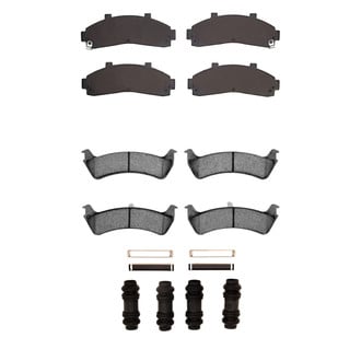 R1 Concepts® - Optimum OEp Front and Rear Brake Pad Set