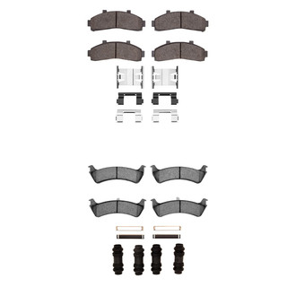 R1 Concepts® - Optimum OEp Front and Rear Brake Pad Set