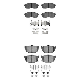 R1 Concepts® - Optimum OEp Front and Rear Brake Pad Set