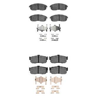 R1 Concepts® - Optimum OEp Front and Rear Brake Pad Set
