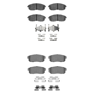R1 Concepts® - Optimum OEp Front and Rear Brake Pad Set