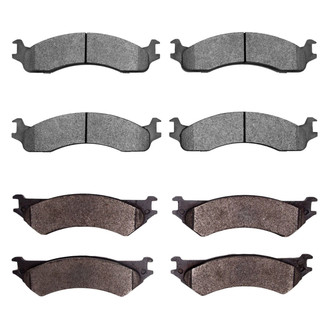 R1 Concepts® - Optimum OEp Front and Rear Brake Pad Set