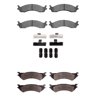 R1 Concepts® - Optimum OEp Front and Rear Brake Pad Set