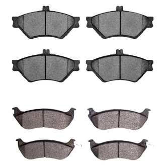 R1 Concepts® - Optimum OEp Front and Rear Brake Pad Set
