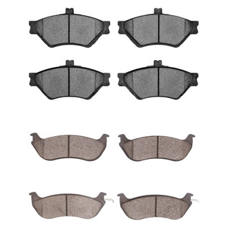 R1 Concepts® - Optimum OEp Front and Rear Brake Pad Set