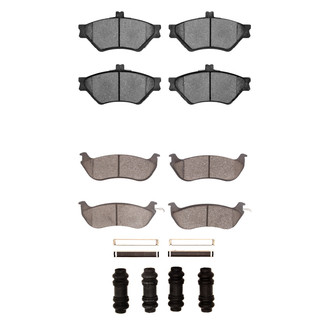 R1 Concepts® - Optimum OEp Front and Rear Brake Pad Set