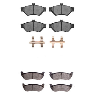 R1 Concepts® - Optimum OEp Front and Rear Brake Pad Set