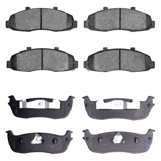 R1 Concepts® - Optimum OEp Front and Rear Brake Pad Set