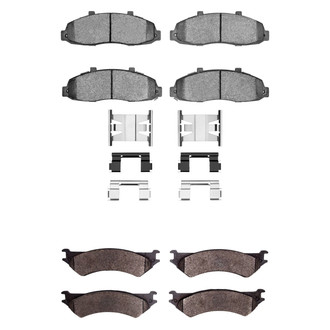 R1 Concepts® - Optimum OEp Front and Rear Brake Pad Set